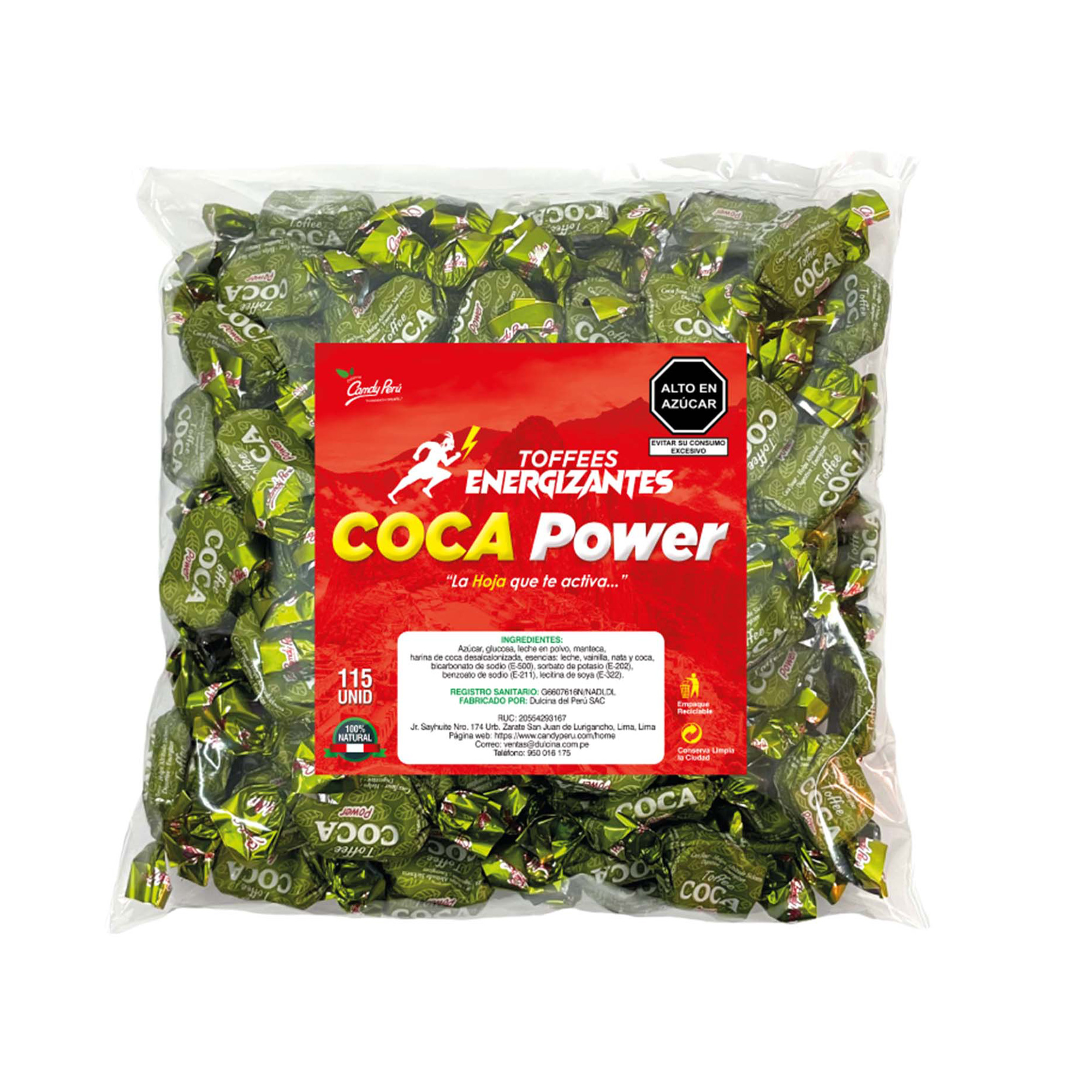 TOFFEES COCA POWER